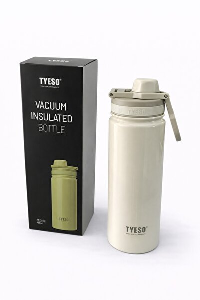 OEM TYESO stainless steel thermos bottle, vacuum insulation, flip-top lid, Be...