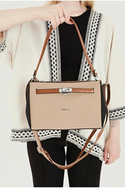 CRESSBERRY حقيبة يد وكتف نسائية أنيقة للاستخدام اليومي مع حزام متقاطع وإكسسوا...