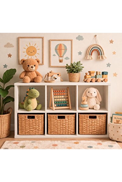 MODENZA %100 MDF Organizer- Düzenleyici-Kitaplık- Beyaz