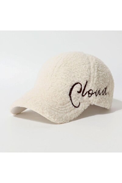 valkyrie Plush Hat Women Men Unisex Winter Hat Cloud Embroidered Adjustable B...