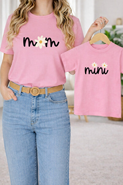 LORVEX Μπλουζάκι Mother Daughter Combination Oversize – Μπλουζάκι με στάμπα M...