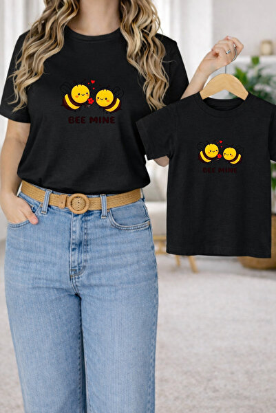 LORVEX Μπλουζάκι Mother Daughter Combination Oversize – Μπλουζάκι με στάμπα M...