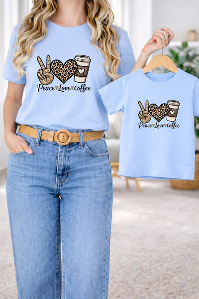 LORVEX Μπλουζάκι Mother Daughter Combination Oversize – Μπλουζάκι με στάμπα M...