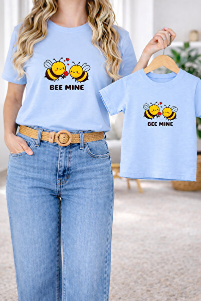 LORVEX Μπλουζάκι Mother Daughter Combination Oversize – Μπλουζάκι με στάμπα M...