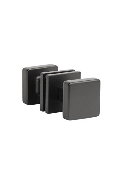 THG Quadro (MORA) Black Matte Door Buttons