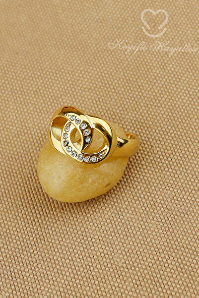 Keyifli Hayaller Steel Ring - Adjustable Steel Interlocking Ring Model Ring D...