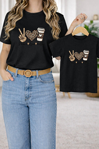 LORVEX Μπλουζάκι Mother Daughter Combination Oversize – Μπλουζάκι με στάμπα M...