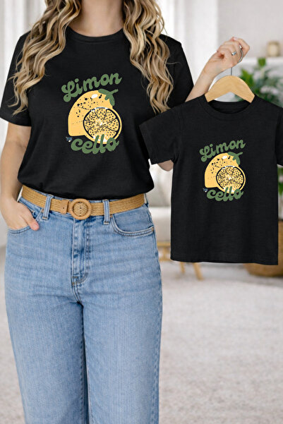 LORVEX Μπλουζάκι Mother Daughter Combination Oversize – Μπλουζάκι με στάμπα M...