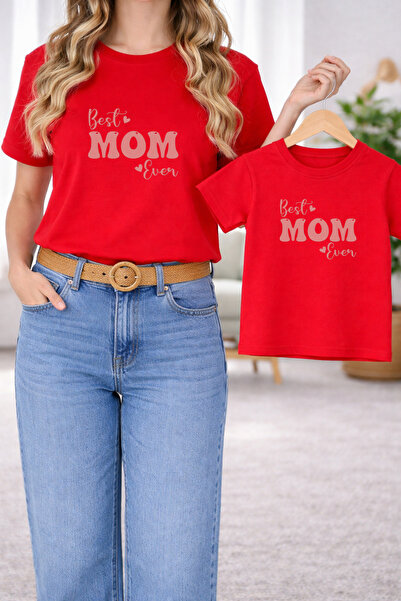LORVEX Μπλουζάκι Mother Daughter Combination Oversize – Μπλουζάκι με στάμπα M...