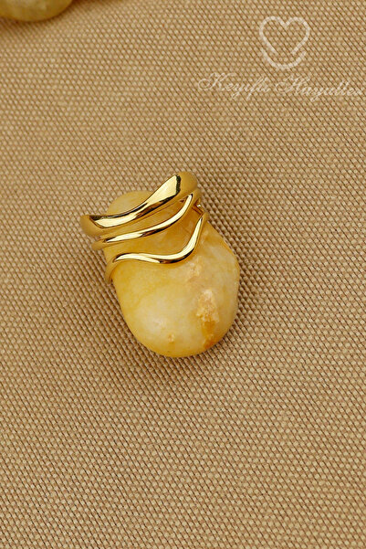 Keyifli Hayaller Steel Ring - Adjustable Steel Asymmetric Triple Combination ...