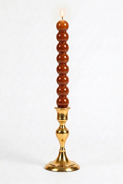 inci mum Top Şamdan Mum - Amber