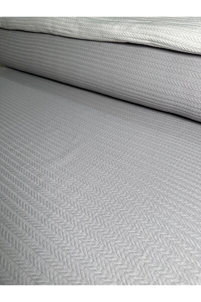 oskatekstil %100 Pamuk Örgü Pike Kumaş – 1 Adet (240x100 cm) Kesilmiş – Yumuş...