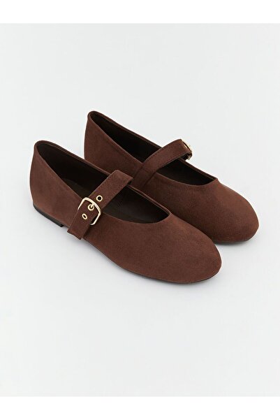 LC Waikiki LCW STEPS Deri Görünümlü Kadın Babet