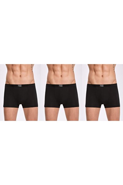 İlke Ανδρικά 3 τεμάχια εύκαμπτο ύφασμα από μπαμπού, άνετα εφαρμοστά μποξεράκια