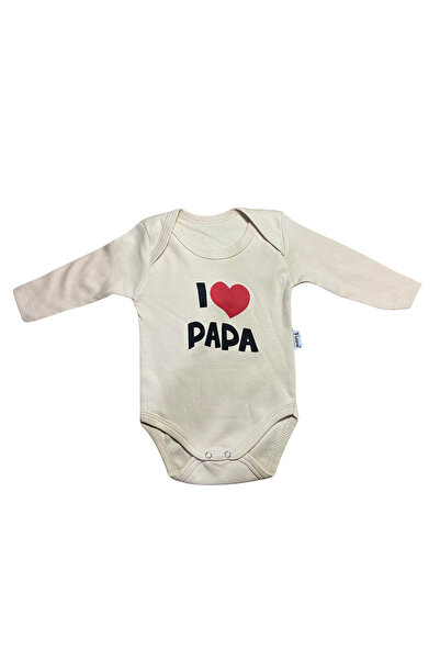 OEM Body bebe mesaj „I Love Papa”
