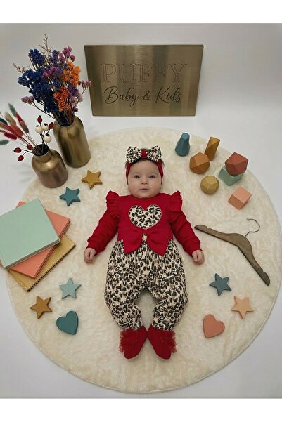 cayzen leopar desenli tulum