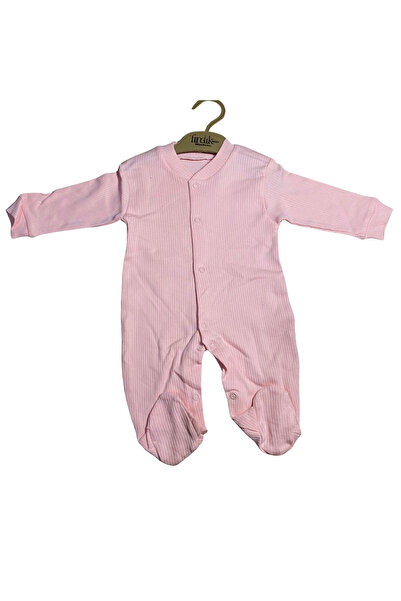 OEM Απλό ριμπ βρεφικό ολόσωμο φορμάκι με μποτάκια μέχρι τον αστράγαλο και σού...