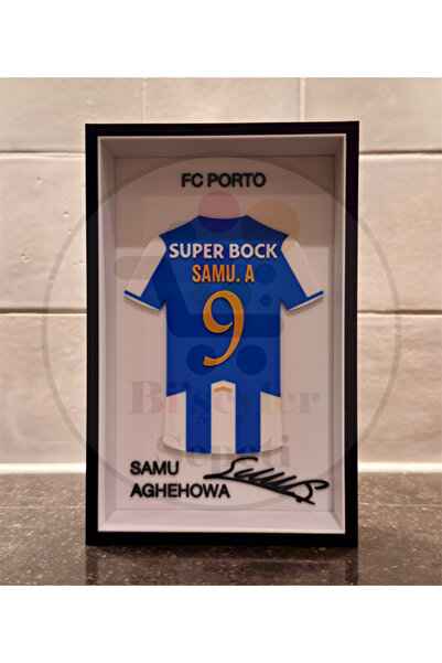 Bi'şeyler Sepeti Samu Aghehowa - FC Porto - Forma İmzalı Çerçeve Hediyelik 14...