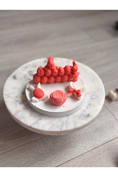 Roots&Flame Roots & Flame - Red Happy Easter Decoration with Soy Wax Melts