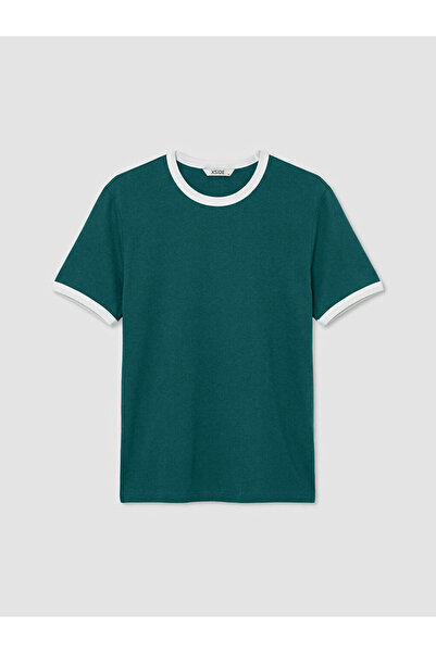 LC Waikiki Green crew neck men's jersey t-shirt from gulis clothing