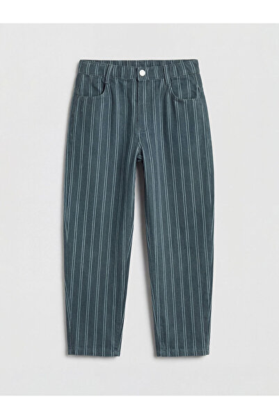 LC Waikiki Navy Blue Baggy Fit Boys' Gabardine Trousers from Güli̇s Gi̇yi̇m