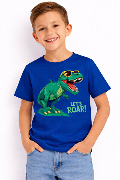 ArtYus Dinosaurus printana unisex dječja majica - zabavna grafička majica za ...