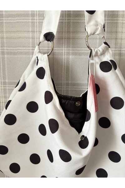 MUTE BAG Polka Bag Polka Dot Bag / Polka Dot Shoulder Bag (28*49)