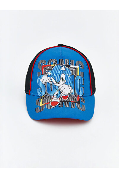 LC Waikiki Blue Sonic Printed Boy's Cap Hat from Gülis Giyim