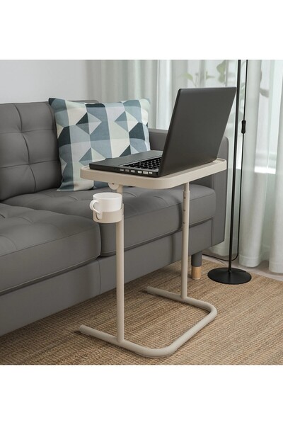 IKEA QUİCK Ayaklı Laptop Masası Çalışma Sehpası Katlanabilir Sehpa Ayarlanabi...