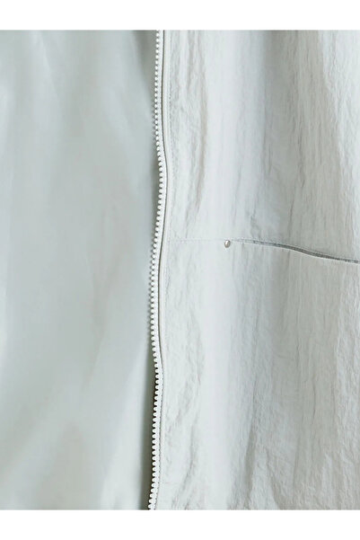 LC Waikiki Palton verde pentru fetiță cu glugă