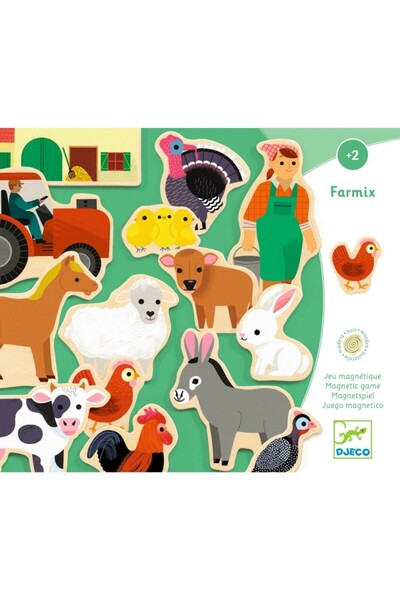 djeco Joc magnetic ferma Fermix