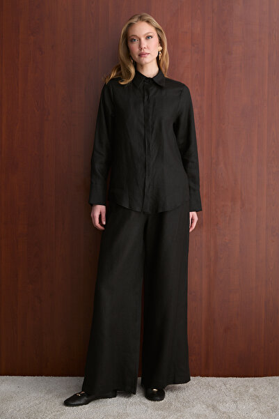 Melike Tatar Linen Trousers 32-2765-1