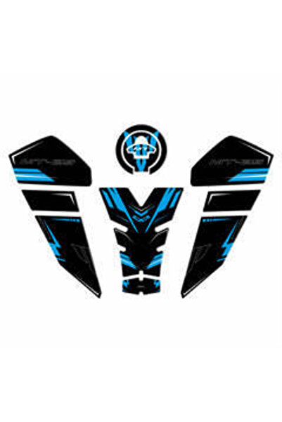 tankpadtr Yamaha MT-25 Tank Pad Seti YAMT25RM 2020-2026 Uyumlu Karbon Koruyuc...