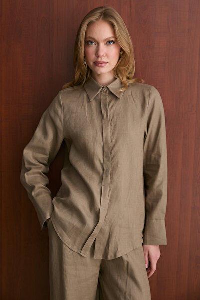 Melike Tatar Linen Shirt 32-2765