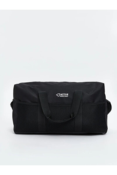 LC Waikiki Black Multi-Compartment Men's Sports Bag