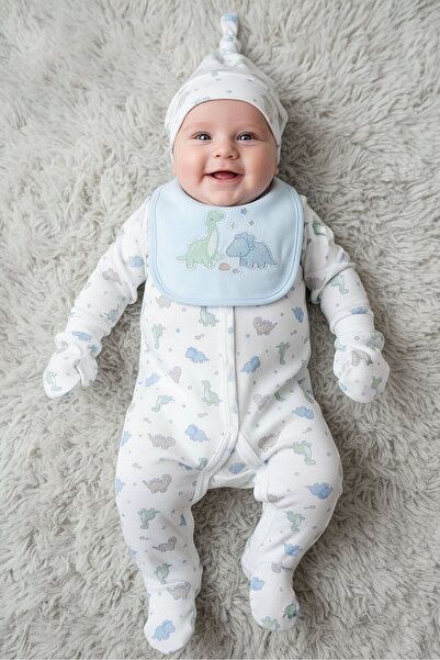 Rock A Bye Baby Boutique Toddlers Boy 5 Pieces Hanging Gift Set, Multicolor