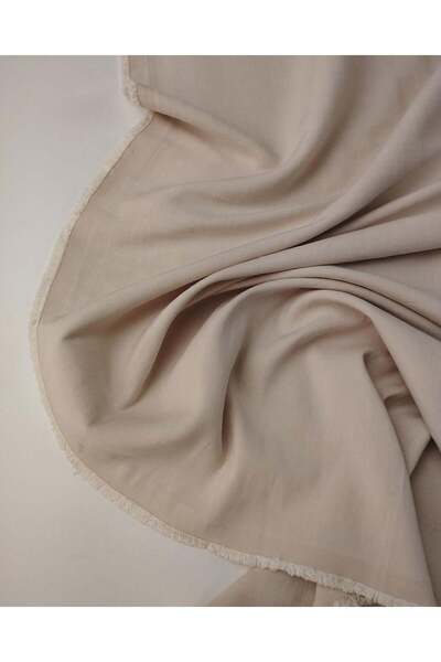 Kumaş Parça Бежева бавовняна вуаль 150x250 см