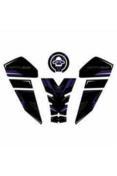 tankpadtr Yamaha MT-25 Tank Pad Seti YAMT25RL 2020-2026 Uyumlu Karbon Koruyuc...