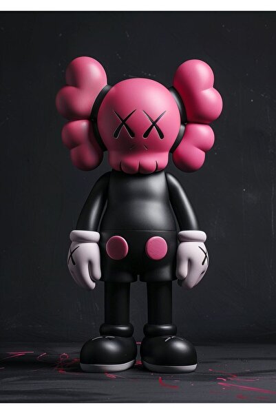 3d layer craft Kaws Companion Figür Büyük Boy 20 cm Companion Open Edition Vi...