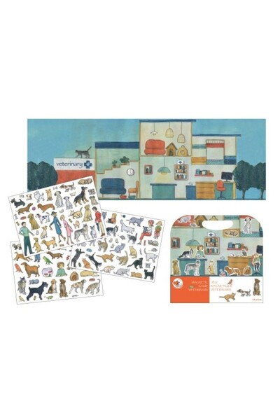 Egmont Toys Set magnetic - La medicul veterinar