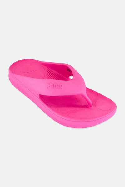 Puma Women Brand Logo Slip On Slippers, Pink