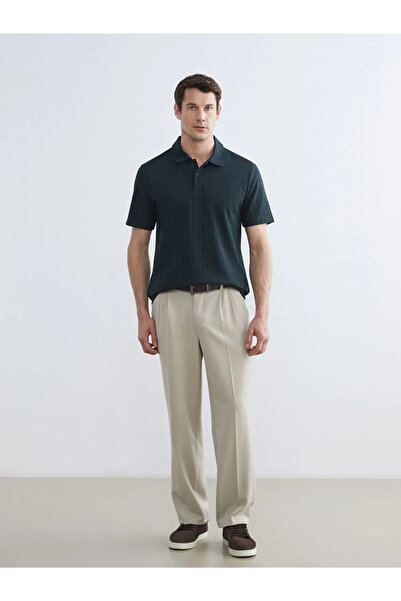 LC Waikiki Green Polo Neck Men's T-Shirt