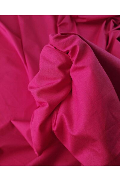 Kumaş Parça Pink Colored Poplin Fabric Width: 140cm
