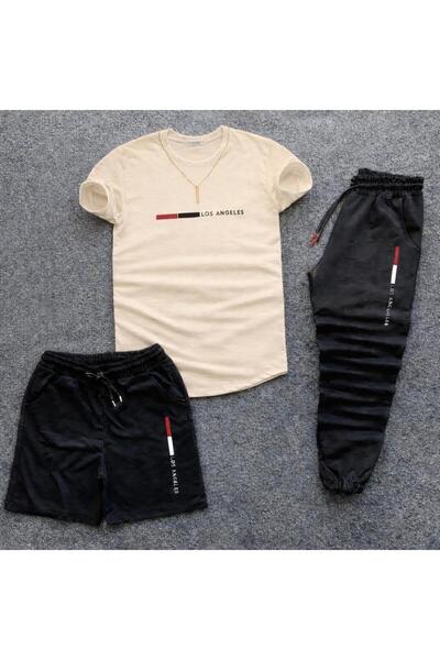 zeag Unisex Los Angeles Printed 3-Piece Combination Set