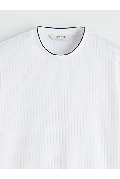 LC Waikiki White Crew Neck Men's T-Shirt