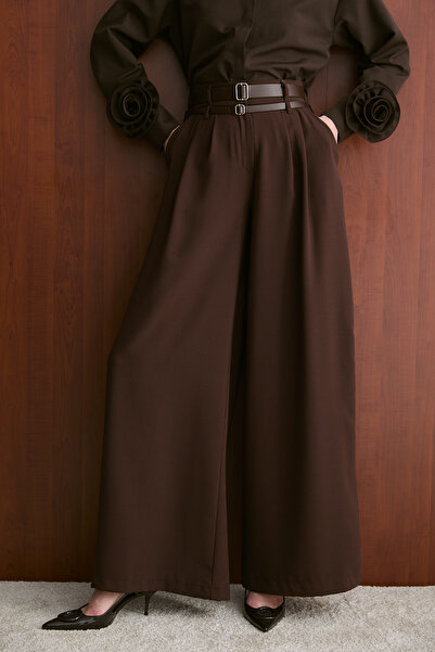 Melike Tatar Çift Kemerli Pantolon 32-2740