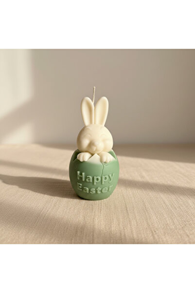 Claren Candles Lumanare parfumata Happy Easter handmade, ceara naturala de so...