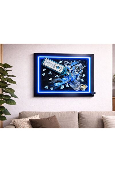 ArtisticDesigns EPOKSİ TABLO LED IŞIKLI (BOMBAY)