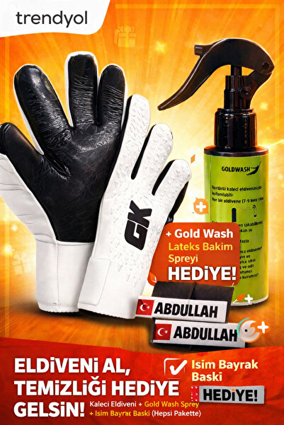 Goalkeeperstore Profesyonel kaleci eldiveni ücretsiz isim kişiselleştirme ve ...