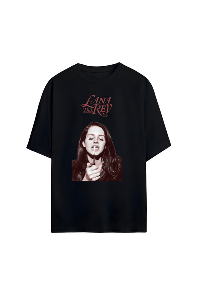 STİL-X Μπλουζάκι Lana Del Rey με στάμπα, unisex, 100% βαμβακερό, oversized